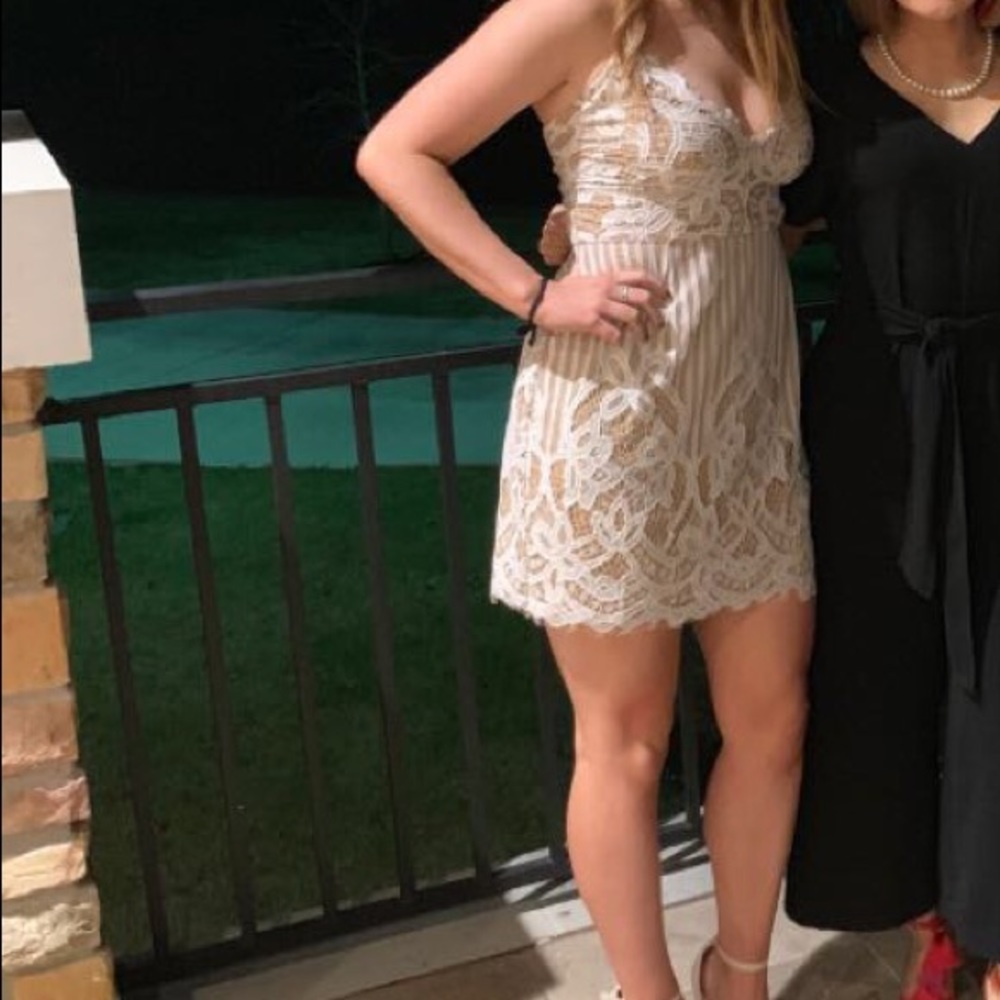 White Lace Dress - Picture 1 of 1